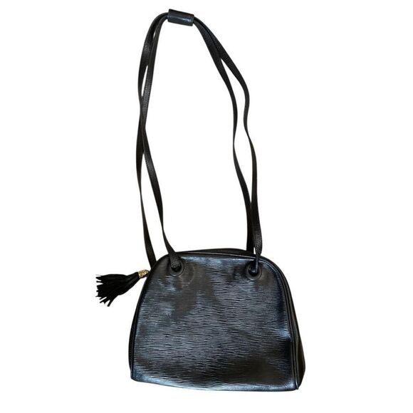 Cosci Handmade In Italy Black Leather Shoulder Bag Quiet Luxury Capsule - Picture 2 of 8